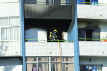 Incêndio deflagrou num apartamento no Feijó, Almada  