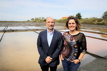 Os investigadores Cláudia Nunes e Manuel Coimbra