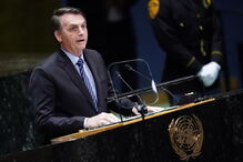 Jair Bolsonaro na Assembleia da ONU