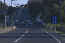  Idosa morre em acidente no IC2 em Rio Maior