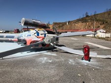 Helicóptero que caiu na Pampilhosa da Serra	