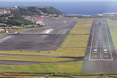 Base das Lajes, na ilha Terceira, Açores, tem uma localização estratégica desejada pela China para a instalação de um centro de negócios