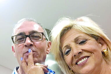 Amélia de Jesus e Abílio Ribeiro