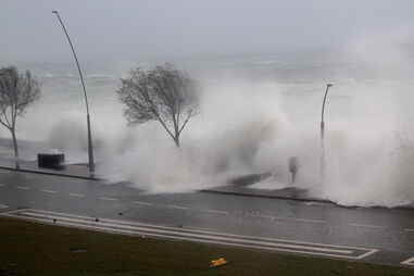 Mau tempo nos Açores