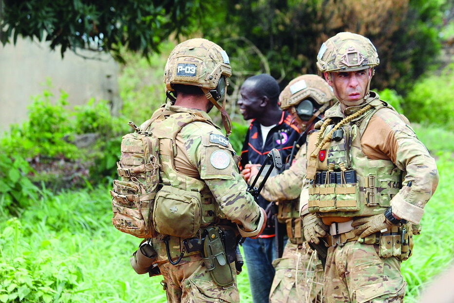 Rui Moura (à direita) destaca a projeção da força para Boucaranga