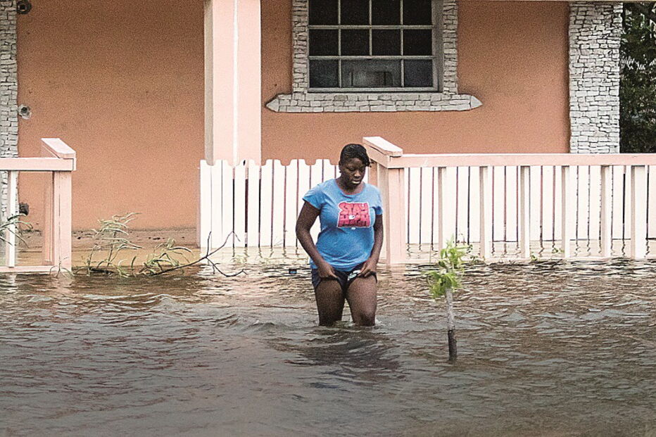Furacão inundou localidades inteiras