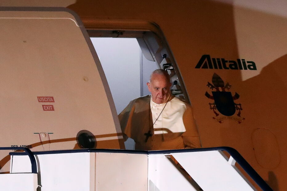 Papa Francisco já chegou a Moçambique para iniciar viagem a África