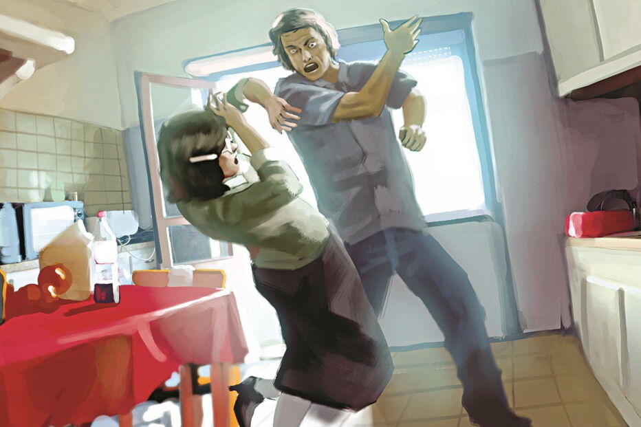 Homem, de 40 anos, ameaçava e agredia a companheira. É ainda suspeito de bruxaria e fogo posto   