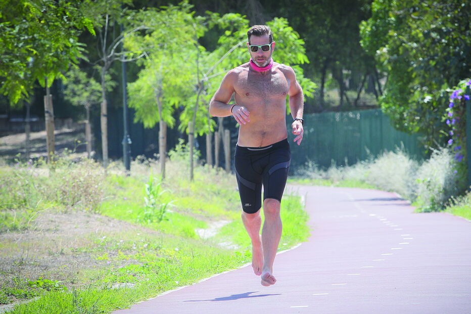 Luís Virote dá nas vistas quando treina no Jamor