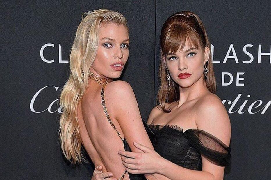 As modelos Stella Maxwell e Barbara Palvin