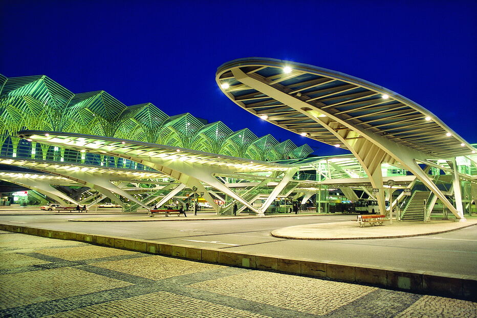 Estação do Oriente, em Lisboa
