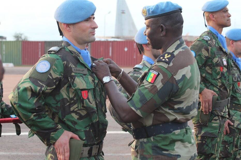 Nações Unidas distinguem militares do Exército e da Força Aérea portuguesa