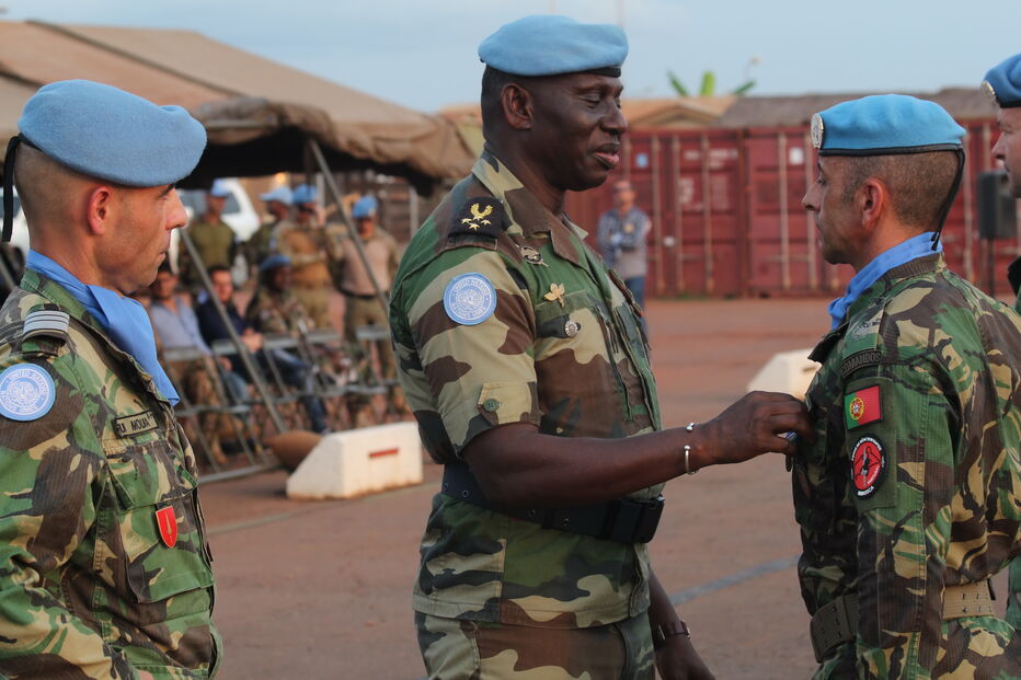 Nações Unidas distinguem militares do Exército e da Força Aérea portuguesa