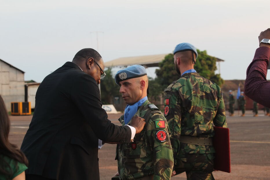 Nações Unidas distinguem militares do Exército e da Força Aérea portuguesa