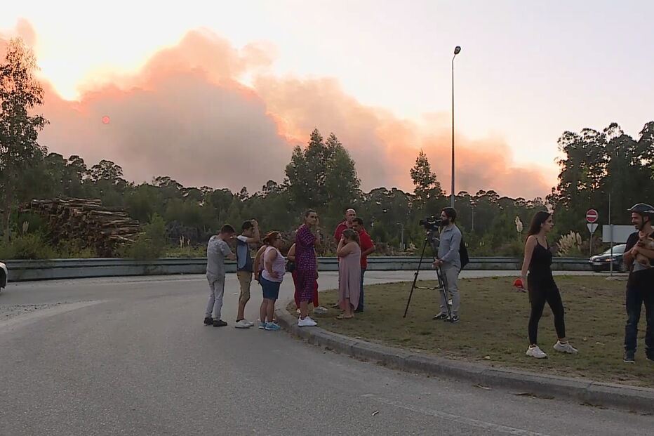 Incêndio em Ovar obrigou ao corte da A1 nos dois sentidos