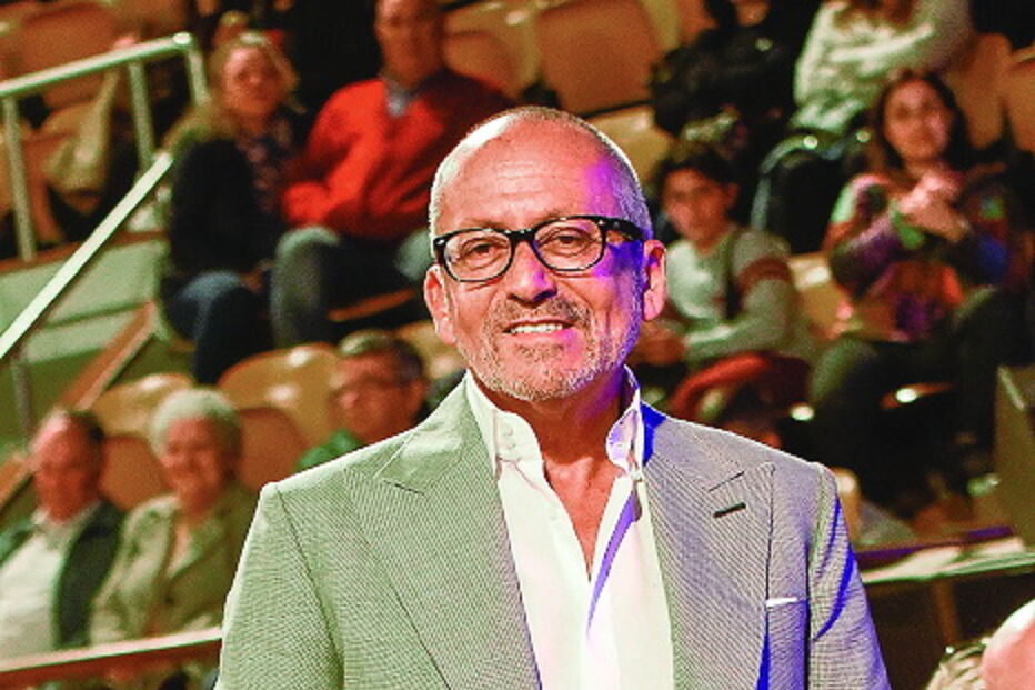 Manuel Luís Goucha felicitou a antiga colega do ‘Você na TV!’ com o microfone da SIC em punho