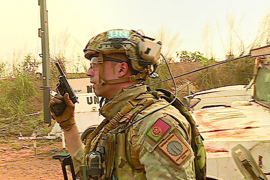 Tropa muda pistola da II Guerra 