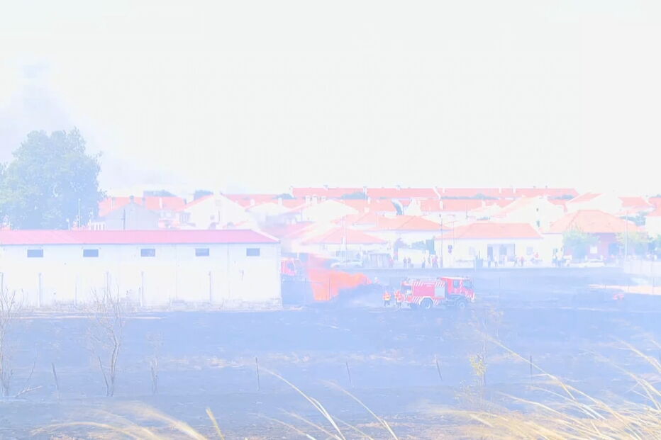 Incêndio em Évora