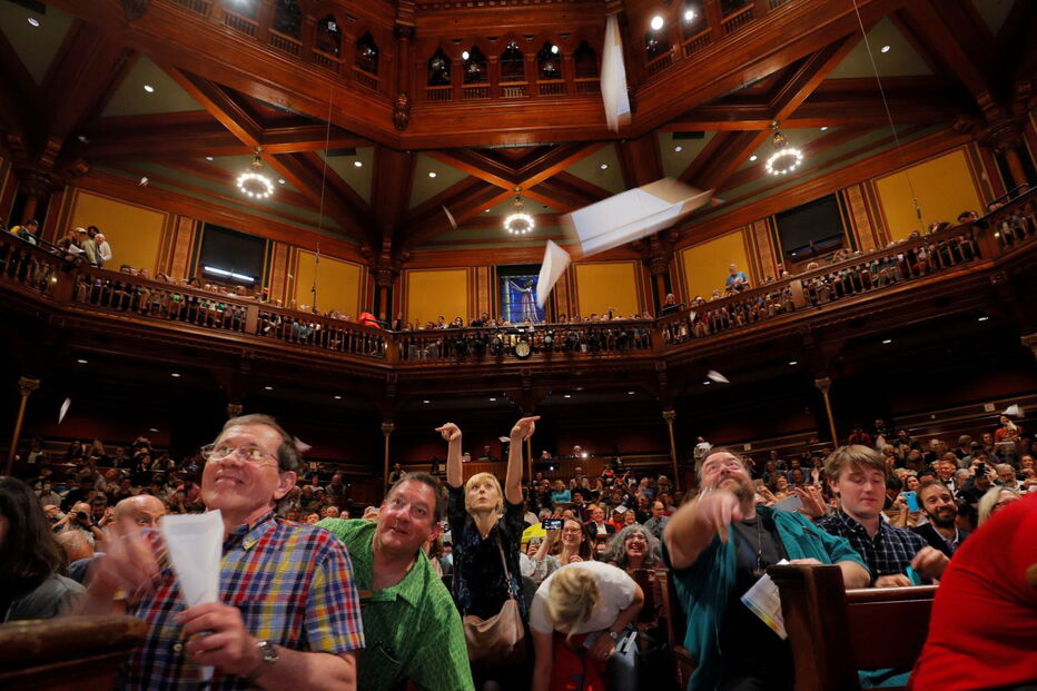 Cerimónia de entrega de prémios Ig Nobel 2019
