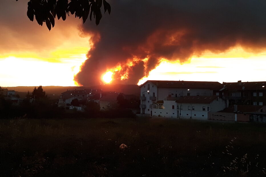 Fogo em Miranda do Corvo combatido por quase 500 bombeiros
