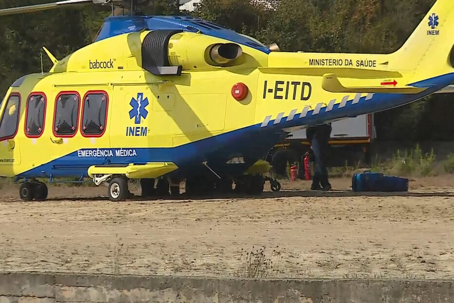 Explosão em empresa da Benedita provoca queimaduras graves num trabalhador