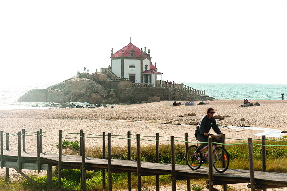 Praia de Miramar, em Vila Nova de Gaia