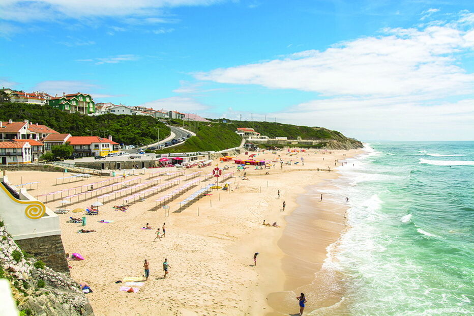 Praia de São Pedro do Moel, em Leiria