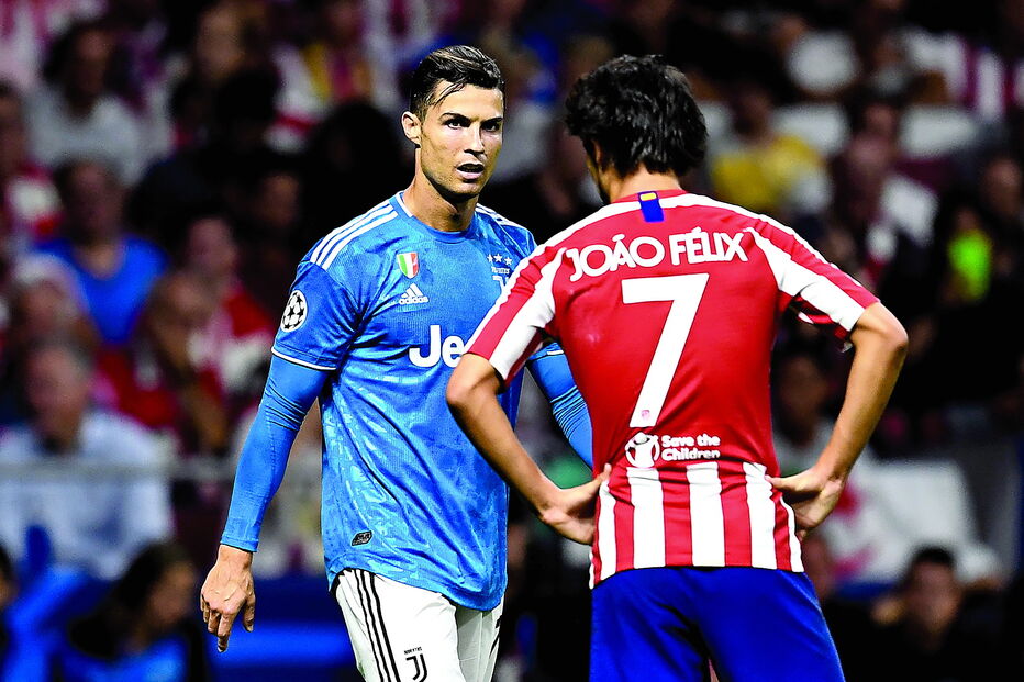 Cristiano Ronaldo e João Félix