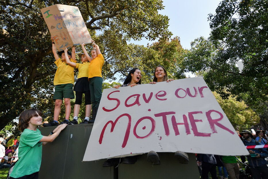 Milhares de alunos na Austrália e nas Ilhas do Pacífico em greve pelo clima