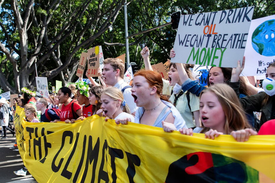 Milhares de alunos na Austrália e nas Ilhas do Pacífico em greve pelo clima