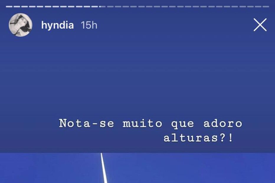 Atriz mostra-se em êxtase com a experiência