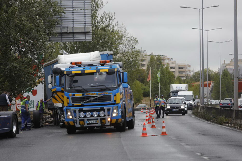 Despiste de camião 