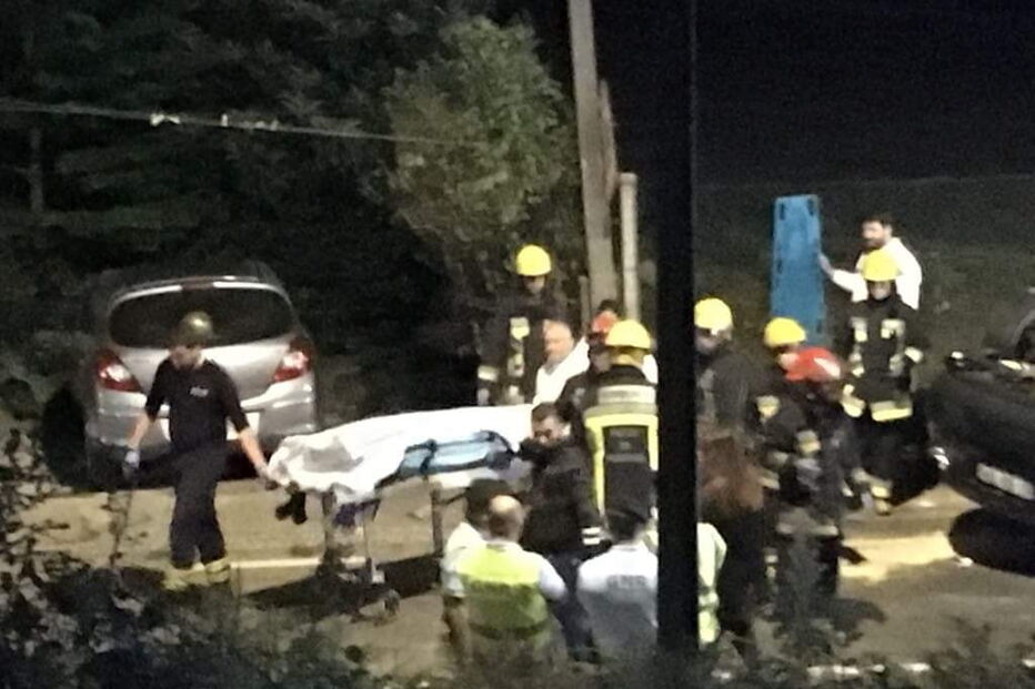 Três mortos em despiste e violenta colisão com muro em Paços de Ferreira