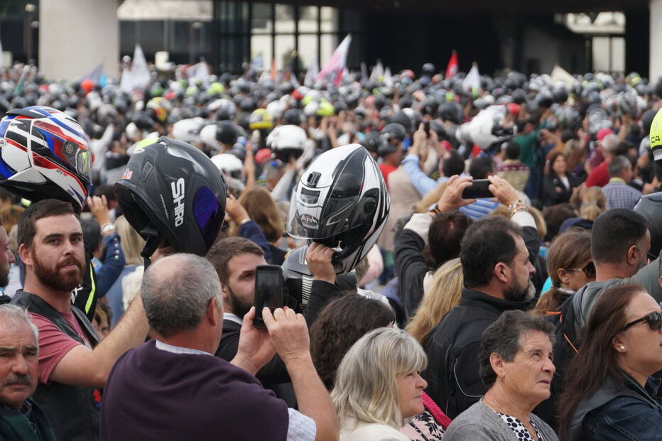 130 mil motociclistas reunidos em Fátima para a 