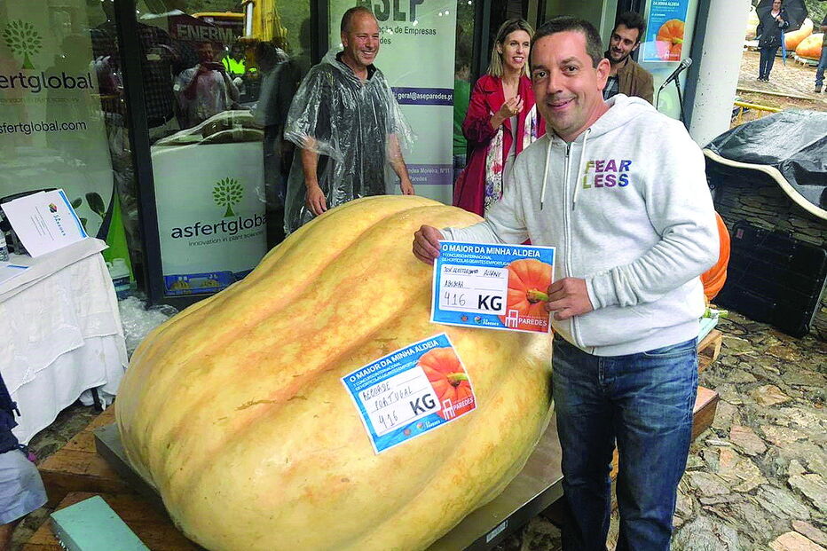 José Santos conquistou o primeiro lugar, entre os portugueses, no Concurso Internacional de Hortícolas Gigantes 