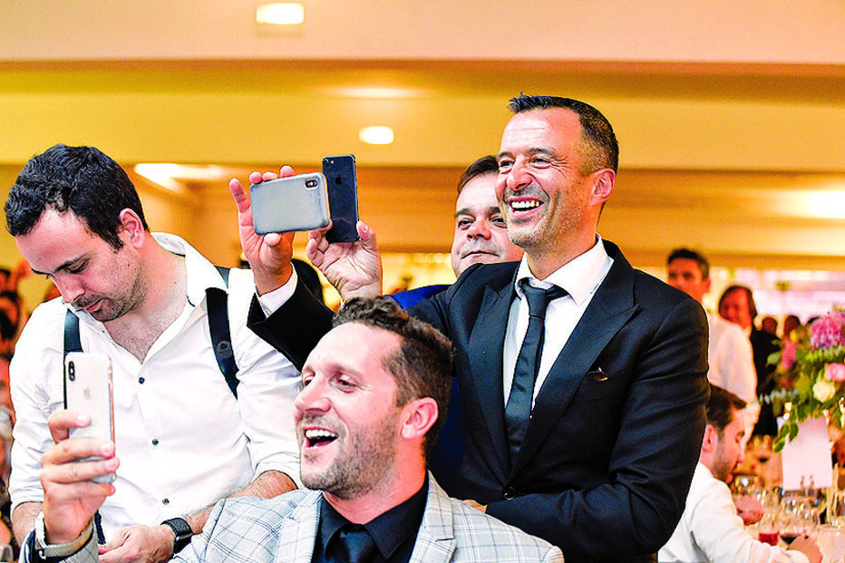 Jorge Mendes filmou alguns momentos de diversão