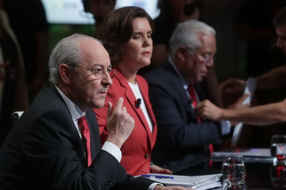 Foi o único debate televisivo que colocou frente a frente líderes dos seis partidos com assento parlamentar. Já não acontecia há 14 anos um debate com todos	