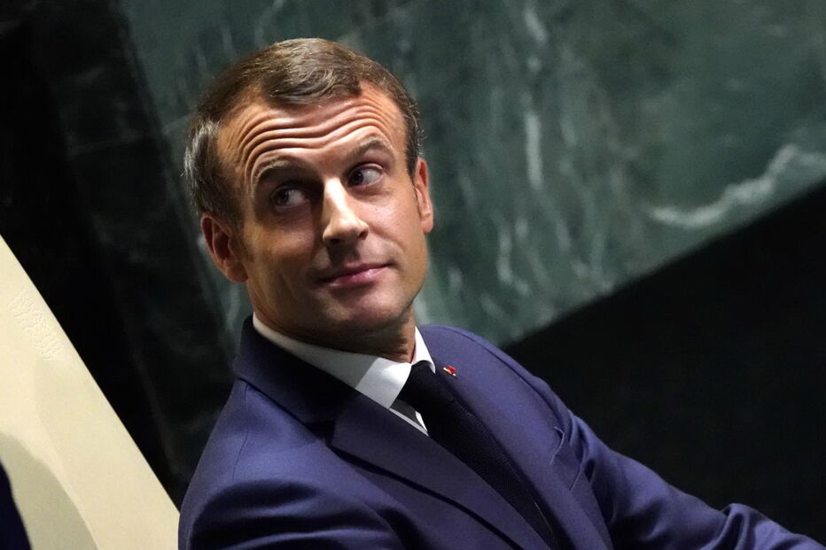 Emmanuel Macron nas Nações Unidas