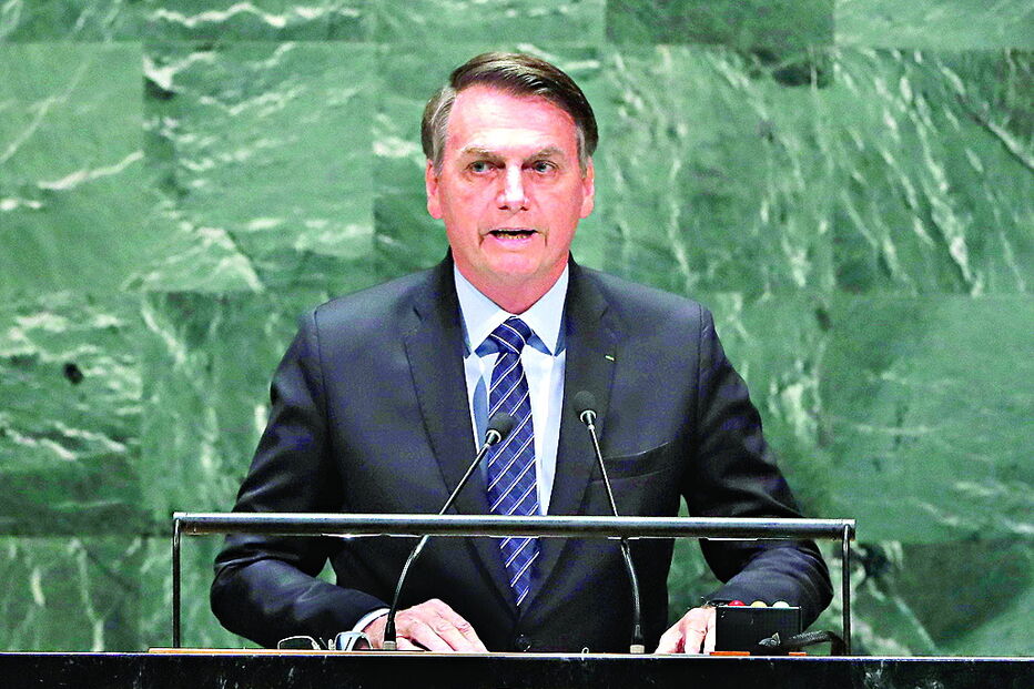 Bolsonaro discursa na ONU 
