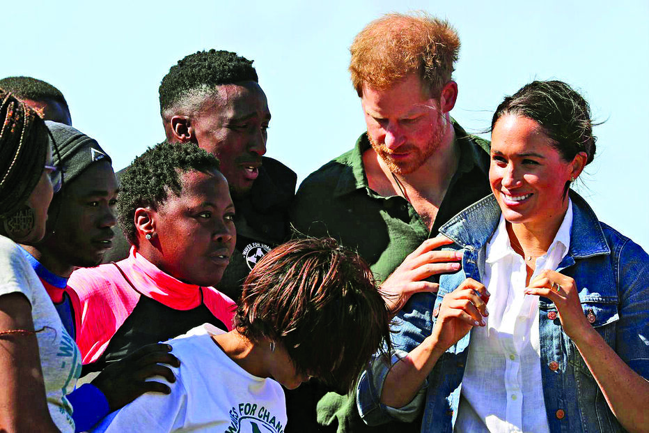 Meghan e Harry têm estado no centro das atenções dos populares