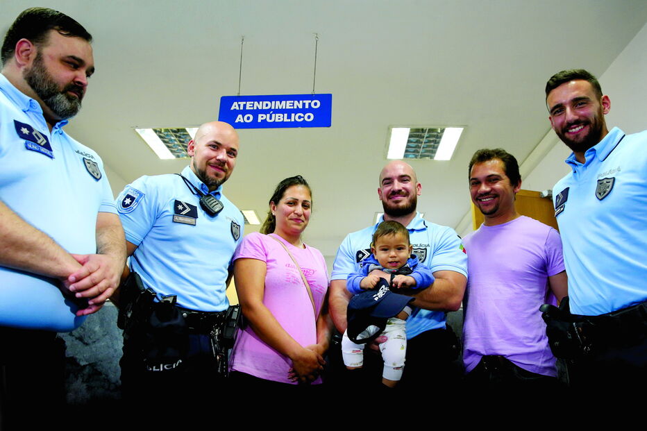 “Polícias salvaram o meu filho da morte”