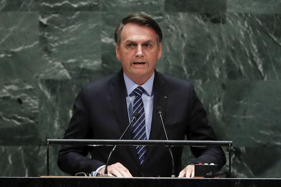 Jair Bolsonaro na Assembleia da ONU