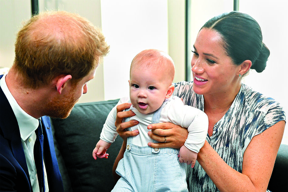 Harry, Archie e Meghan