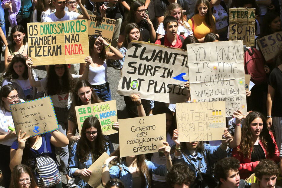Greve climática estudantil 