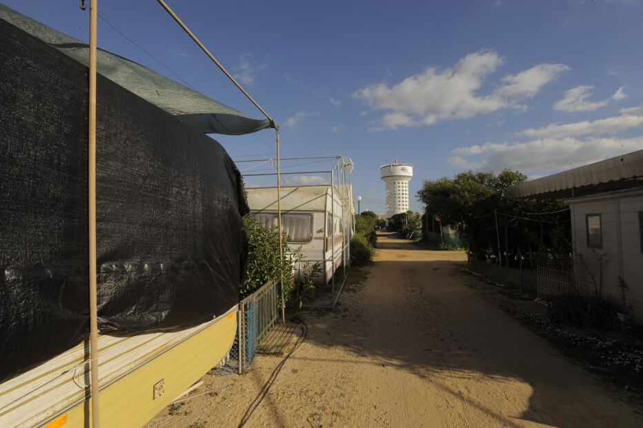  Parque campismo na Praia de Faro