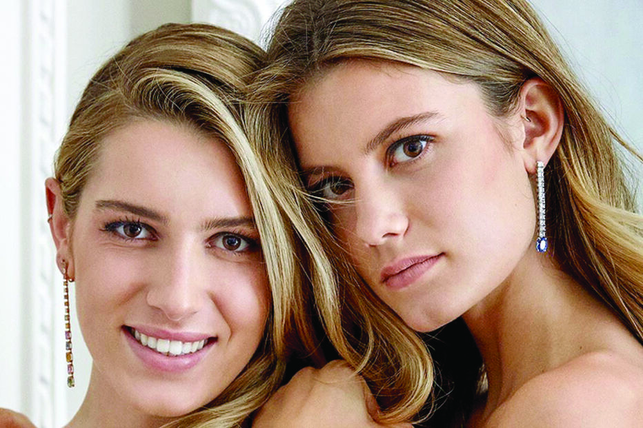 Filhas de Luís Figo protagonizaram campanha para uma marca de joias