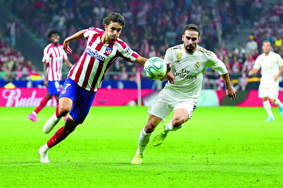 João Félix foi alvo de marcação cerrada ao longo dos 70 minutos em campo 