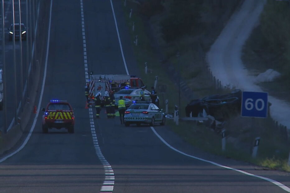  Idosa morre em acidente no IC2 em Rio Maior