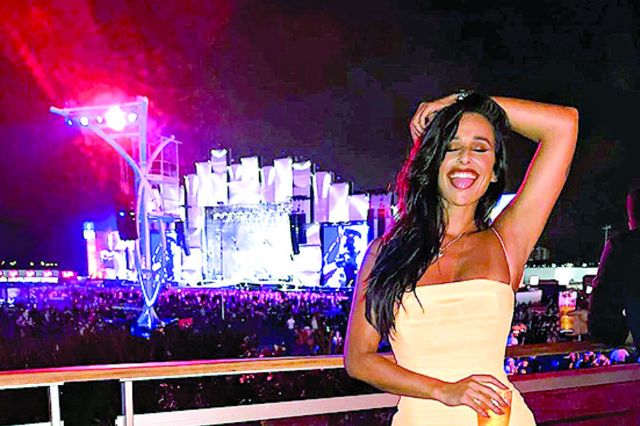 Rita Pereira está no Brasil  