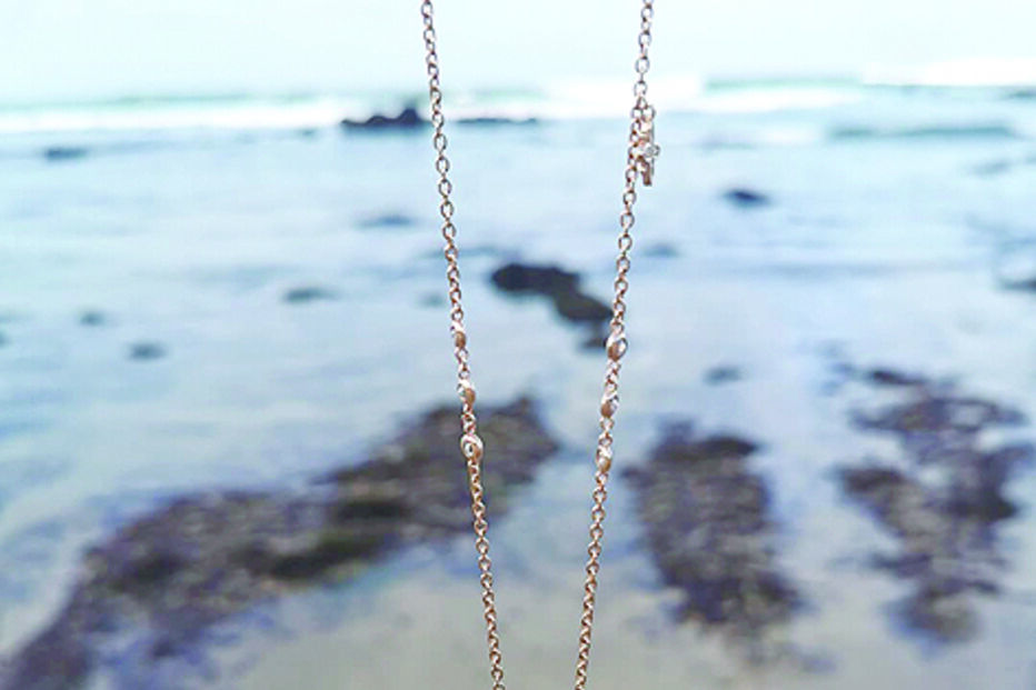 Apresentadora usou joia com água da Ericeira